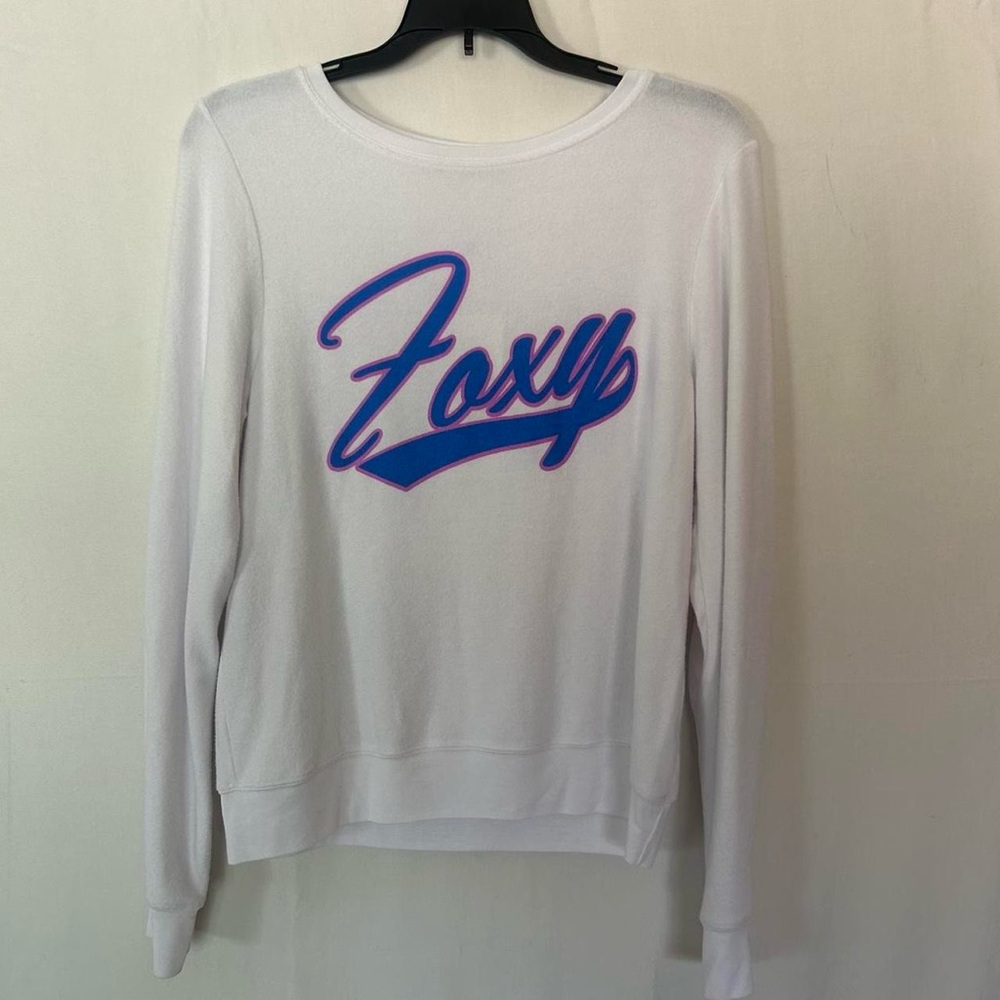 NWT Wildfox Couture “Foxy” sweatshirt size XS